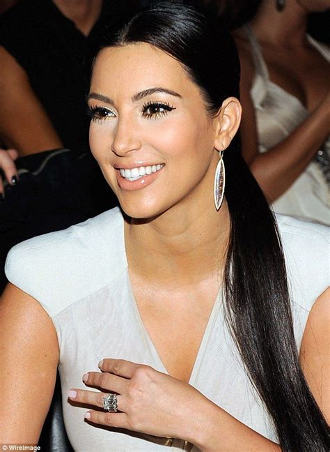 Kim Kardashians Sparkler From Kanye Vs Ring From Ex Kris Humphries