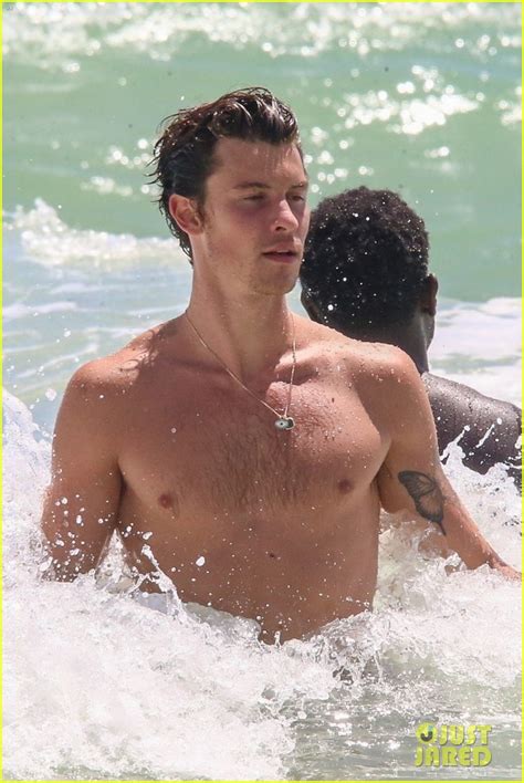 Full Sized Photo Of Shawn Mendes Beach Day In Miami 45 Shawn Mendes Spotted At The Beach In