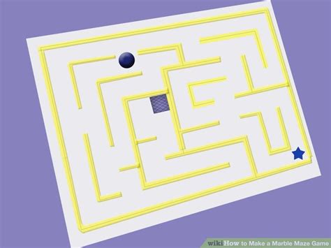 How To Make A Marble Maze Game Marble Maze Maze Game Maze