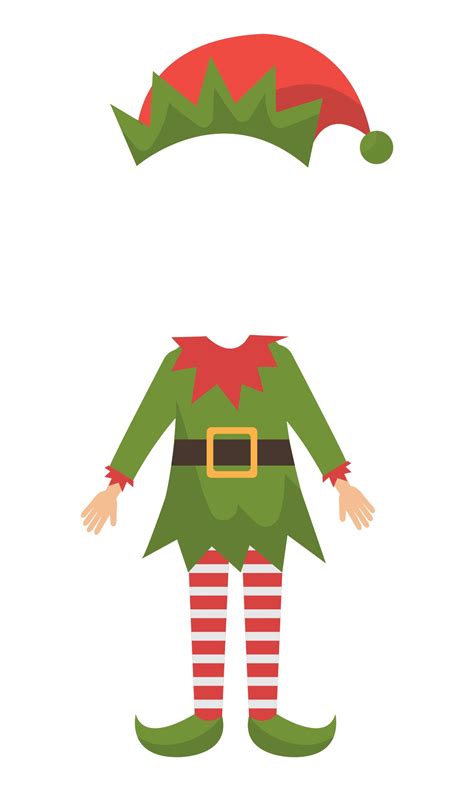 Free Printable Elf Template For Photo