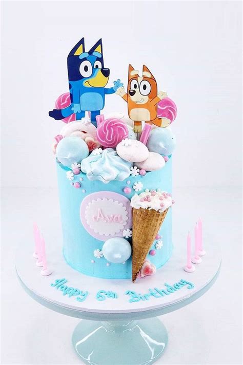 19 Best Bluey Cakes For Beaut Birthdays Birthday Cake Kids 4th