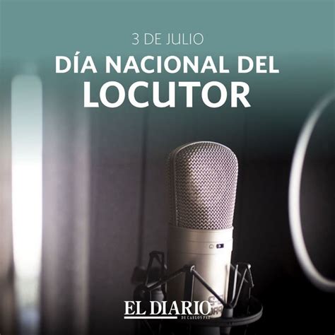 Hoy Se Celebra En Argentina El Día Del Locutor El Diario De Carlos Paz