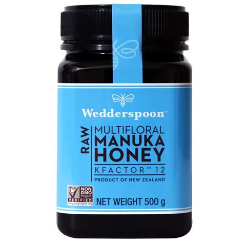 Wedderspoon 100 Raw Manuka Honey KFactor 12 500g Amazon In Grocery