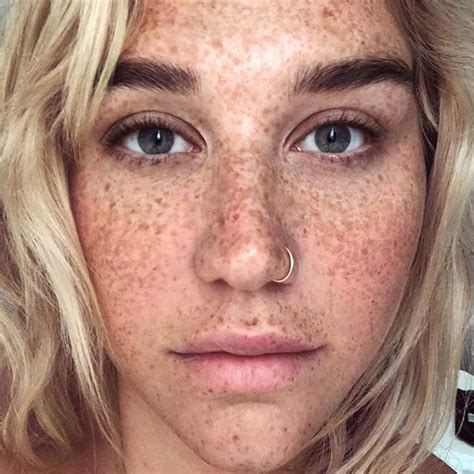 Celebrities With Freckles In No Makeup Selfies Popsugar Beauty