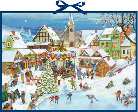 Coppenrath The Christmas Market Traditional German Advent Calendar 52