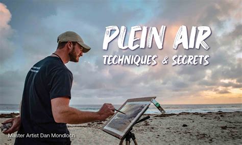 Plein Air Techniques And Secrets For Beginners Art Tutorial Mastrius