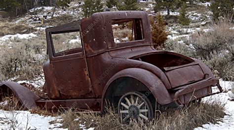 Old Rusty Car Stock Image C0363390 Science Photo Library