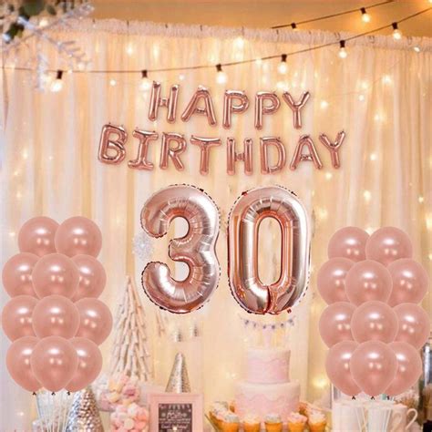 Home & Garden Party Decorations Blue 30th Birthday Party ...