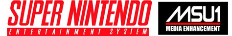 Nintendo Snes Msu1 Logos Pack Artwork Emumovies
