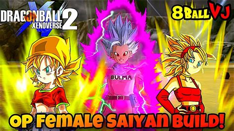 Db Xenoverse 2 Op Female Saiyan Build 2023 Youtube