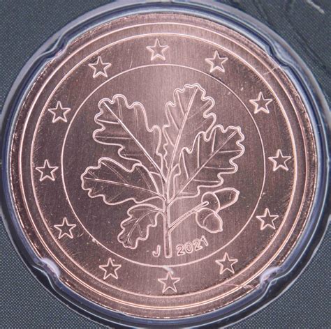 Germany 2 Cent Coin 2021 J Euro Coinstv The Online Eurocoins Catalogue