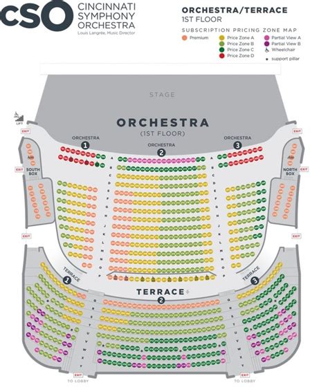 Orchestra Hall Chicago Seating Chart
