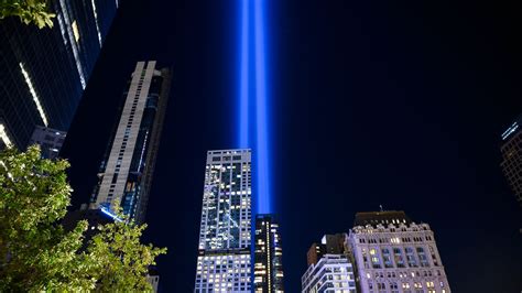Tribute In Light Illuminates Sky For 911 20th Anniversary