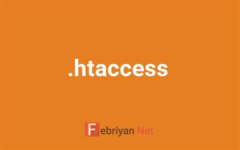 Cara Mengaktifkan Htaccess Apache Pada Debian Jessie Blog Febriyan