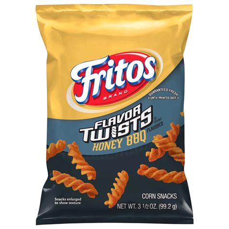 Fritos Flavor Twists Flavor Twists Honey Bbq Corn Chips Shop Chips At