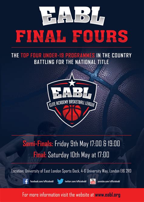 Eabl Final Fours To Be Held At Uel Sports Dock Eabl
