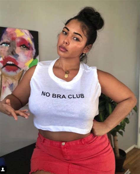 Sports Illustrated Tabria Majors Promotes No Bra Club In Paper Thin