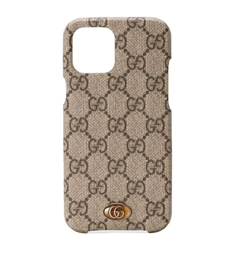 Mens Gucci Neutrals Ophidia Iphone 12 Pro Max Case Harrods Uk