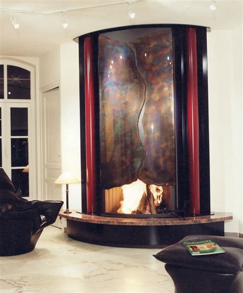 Metal Fireplace Bloch Design Archinect