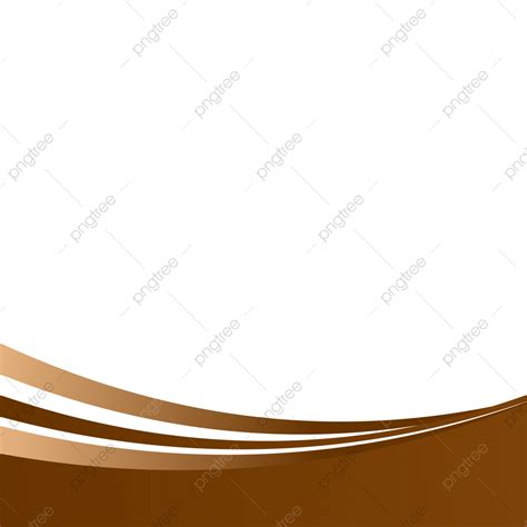 Brown Background Transparent With Curve Wave Abstract Brown Abstract