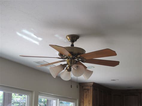 There is one black and one white wire with ground coming out of the receptacle in the ceiling. Ceiling Fan Light Fixtures Replacement - The Drawing Room ...