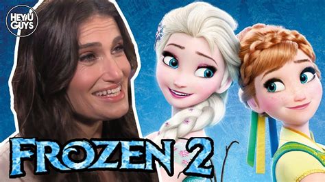 Idina Menzel Interview Frozen 2 Youtube