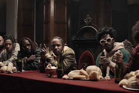 Kendrick Lamar Recreates The Last Supper In Humble Video Xxl