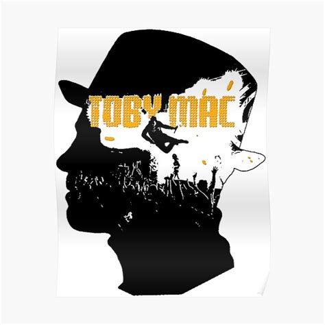 Blac Sticker Tobymac Poster For Sale By Dwaidhawai Redbubble