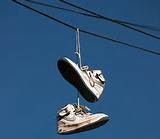 Pictures of Shoes On Power Lines