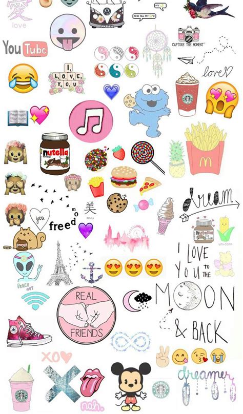 🔥 [50+] Cute Emoji Wallpapers for Girls | WallpaperSafari