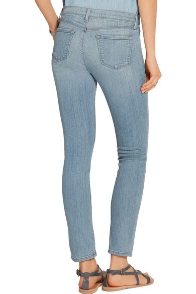 J Brand Mid Rise Skinny Jeans Net A Porter Com