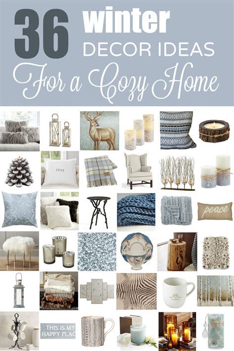 36 Winter Decorating Ideas To Cozy Up Your Home Winter Decor Funky