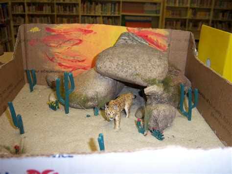 Mrs Hedbergs Animal Camouflage Diorama Project