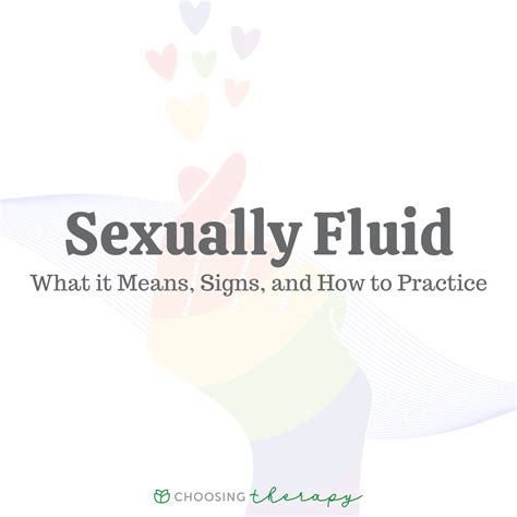 What Does It Mean To Be Sexually Fluid