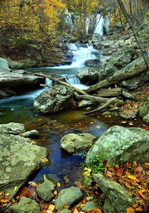 Fileclear Water Waterfall Landscape Virginia Forestwander