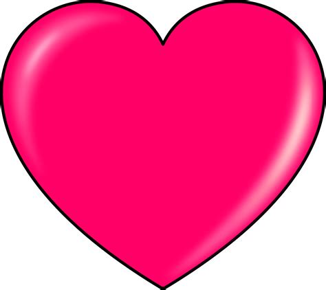 Pink Heart Love Drawing Rosa Png Download 529553 Free