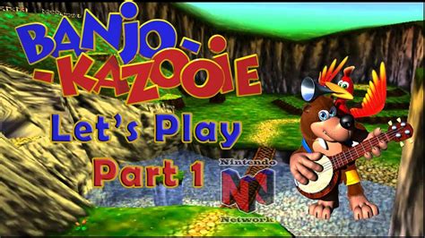 Banjo Kazooie Part 1 A Nintendo Network Lets Play Youtube