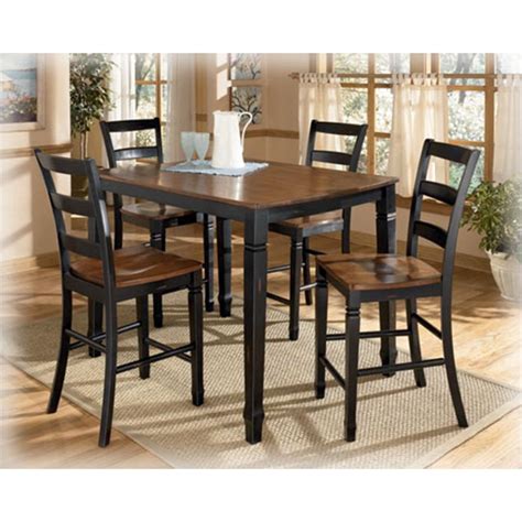 Save with coupons · earn reward points · save on top brands D212-223 Ashley Furniture Counter Height Table/(4) Bar Stools