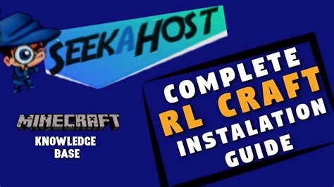 How To Install Rlcraft To Your Pc Or Server Complete Guide Youtube
