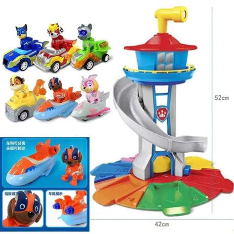 New Big Size Paw Patrol Lookout Tower Paw Partol Toys Light Sound Super