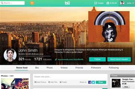 Exclusive Tsu Launches As First Social And Payment Platform Where Users