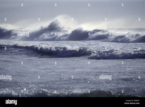 Stormy Sea Waves Stock Photo Alamy