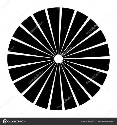 Circular Radial Radiating Lines Beams Rays Geometric Circle Vector