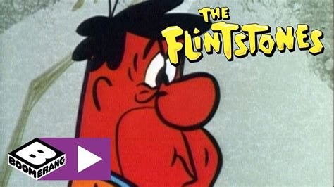 The Flintstones Fred Turns Red Boomerang Uk 🇬🇧 Youtube