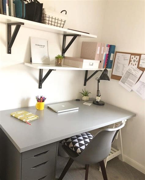 The Best Work Space Desk Inspo I Found On Instagram Grey Desk