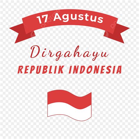 Gambar 17 Agustus Dirgahayu Republik Indonesia Konsep Hari Kemerdekaan