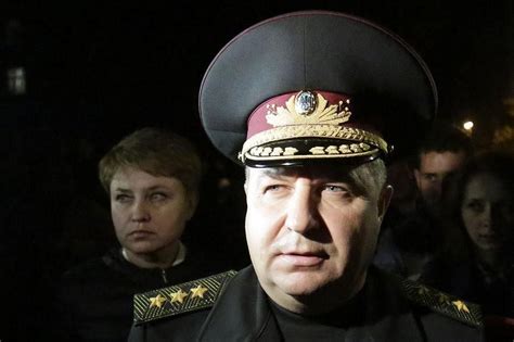 Ukraine Parliament Confirms New Defence Minister Stepan Poltorak The