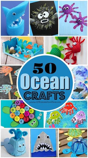 50 Adorable Ocean Crafts For Kids