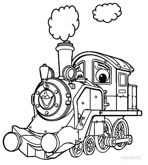 Printable Chuggington Coloring Pages For Kids