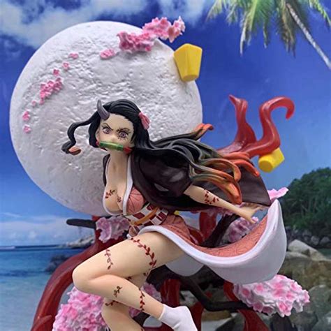 Mizzzee Demon Slayer Anime Figure Kamado Nezuko Pvc Action Figure Toy Kimetsu No Yaiba Gk Statue